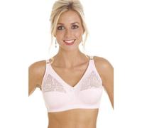 Camille Women's Soft Comfort Non Wired Bra in Pink | Size: 34D