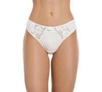 Camille Womens Three Pack Classic Ivory Lace Thong 20