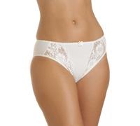 Camille Womens Three Pack Classic Style Ivory Lace Briefs 22