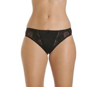 Camille Women's Three Pack Classic Style Lace Briefs in Black | Size: 14 Camille Black 14