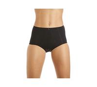 Camille Womens Three Pack Cotton Control Shapewear Support Briefs 18-20 Black