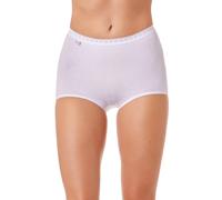 Camille Maxi Briefs Knickers for Women 3 Multipack - High Waisted Soft Cotton Breathable Full Briefs - Flattering Comfortable Ladies Underwear - Pack of 3 - White 16