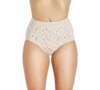 Camille Womens 3 Pack Lace Front Full Briefs 18 Nude