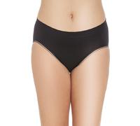 Camille Women's Three Pack Smooth Seamless High Leg Briefs in Black | Size: S/M Camille Black S/M