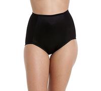 Camille Womens Two Pack Black Full Support Shapewear Briefs