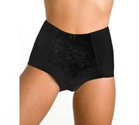 Camille Womens Two Pack Black Lace Control Shapewear Briefs 22