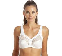 Camille Womens White Soft Lace Cup Bra 36DD