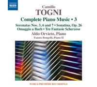 Orvieto/Bongelli - Togni: Complete Piano Music 3