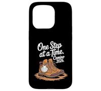 Camino 2026 One Step at a Time Hiking Boots French Way Case for iPhone 15 Pro