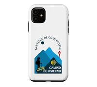 Camino de Invierno Woman Walking Santiago de Compostela 2026 Case for iPhone 11
