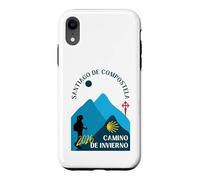 Camino de Invierno Woman Walking Santiago de Compostela 2026 Case for iPhone XR