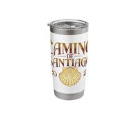 Camino de Santiago 2026 Classic Scallop Shell Pilgrim Spain Stainless Steel Insulated Tumbler
