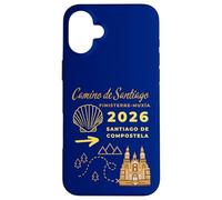 Camino de Santiago 2026 Finisterre-Muxia Compostela Case for iPhone 16 Plus