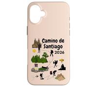 Camino de Santiago 2026 Phases Every Pilgrim Understands Case for iPhone 16 Plus