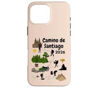 Camino de Santiago 2026 Phases Every Pilgrim Understands Case for iPhone 16 Pro Max