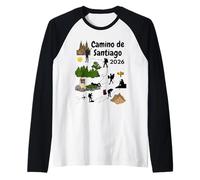 Camino de Santiago 2026 Phases Every Pilgrim Understands Raglan Baseball Tee