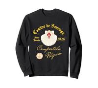Camino de Santiago Anno Domini 2026 Scallop Shell Sweatshirt