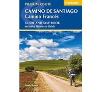 Camino de Santiago: Camino Frances : Guide and map book - includes Finisterre finish