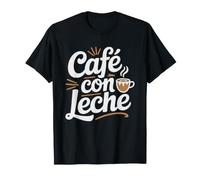 Camino De Santiago Coffee Pilgrim Cafe Con Leche Morning T-Shirt