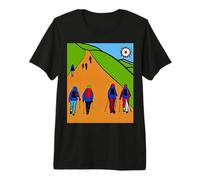 Camino de Santiago de Compostela Pilgrim Way of St. James Premium T-Shirt