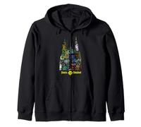 Camino de Santiago de Compostela Pilgrims Way of Saint James Gift Zip Hoodie
