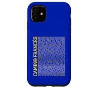 Camino de Santiago de Compostela Way of Saint James Stages Case for iPhone 11