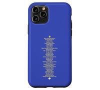 Camino de Santiago de Compostela Way of Saint James Stages Case for iPhone 11 Pro