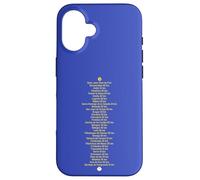 Camino de Santiago de Compostela Way of Saint James Stages Case for iPhone 16