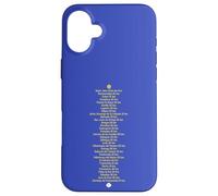 Camino de Santiago de Compostela Way of Saint James Stages Case for iPhone 16 Plus