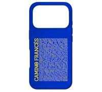 Camino de Santiago de Compostela Way of Saint James Stages Case for iPhone 17 Pro