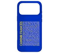 Camino de Santiago de Compostela Way of Saint James Stages Case for iPhone 17 Pro Max