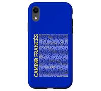 Camino de Santiago de Compostela Way of Saint James Stages Case for iPhone XR