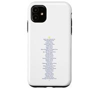 Camino de Santiago de Compostela Way of Saint James Stages Pilgrims Case for iPhone 11