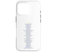 Camino de Santiago de Compostela Way of Saint James Stages Pilgrims Case for iPhone 16 Pro