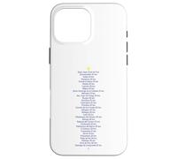 Camino de Santiago de Compostela Way of Saint James Stages Pilgrims Case for iPhone 16 Pro Max