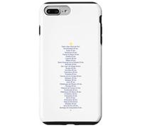 Camino de Santiago de Compostela Way of Saint James Stages Pilgrims Case for iPhone 7 Plus/8 Plus