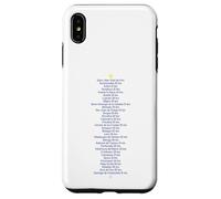 Camino de Santiago de Compostela Way of Saint James Stages Pilgrims Case for iPhone XS Max