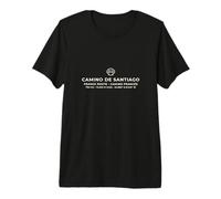 Camino-de-Santiago France-Route Camino-Francés Premium T-Shirt