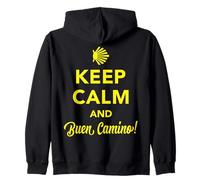 Camino de Santiago Hikers Pilgrim Way of St. James Spain Men Zip Hoodie