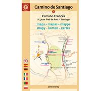 Camino De Santiago Maps : St. Jean Pied De Port - Santiago De Compostela