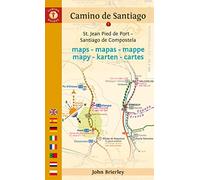 Camino De Santiago Maps: St. Jean Pied De Port - Santiago De Compostela (Camino Guides)