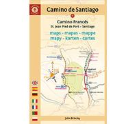 Camino de Santiago Maps: St. Jean Pied de Port - Santiago de Compostela (Camino Guides)