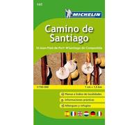 Camino de Santiago Michelin Zoom Map 160 (booklet format) (Michelin Kaarten Zoom) by Michelin (2010-01-07)