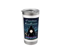 Camino de Santiago Ninja Level Unlocked Bright Ninja Hiking Stainless Steel Insulated Tumbler