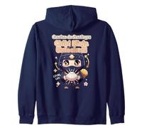 Camino de Santiago Ninja Level Unlocked Pilgrim Hiking Spain Zip Hoodie