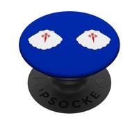 Camino de Santiago Pilgrim Way of Saint James Scallop Shells PopSockets Adhesive PopGrip