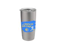 Camino DE Santiago Pilgrimage Souvenir Stainless Steel Insulated Tumbler