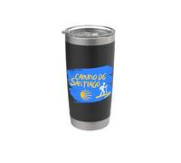 Camino DE Santiago Pilgrimage Souvenir Stainless Steel Insulated Tumbler