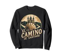 Camino de Santiago Shell Tee Vintage Pilgrim Hiking Souvenir Sweatshirt