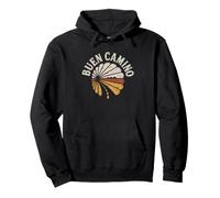 Camino De Santiago Sunrise Pilgrim Walking Spiritual Morning Pullover Hoodie